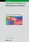 Journal of Physics A-Mathematical and Theoretical雜志封面